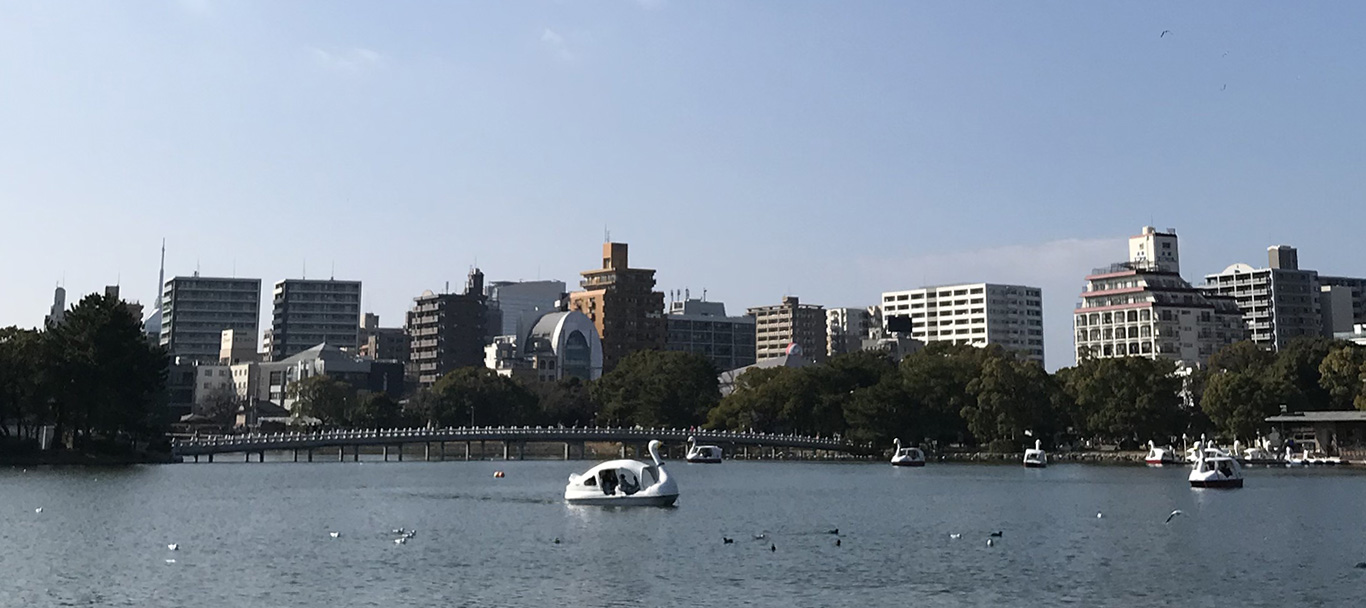 大濠公園でリラックス