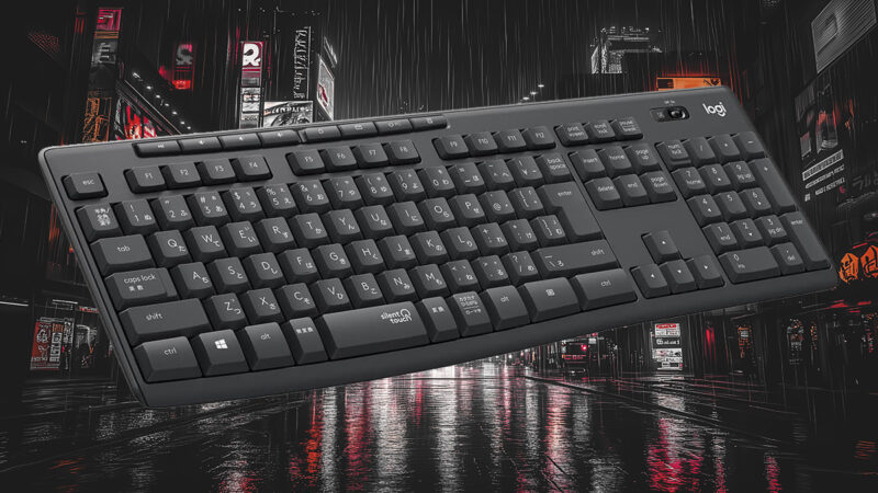 ロジクール K295GP サイレント ワイヤレスキーボード