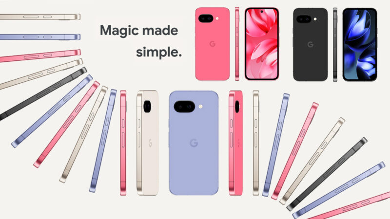 Google Pixel 9a はコスパを追求したスタンダードスマホ