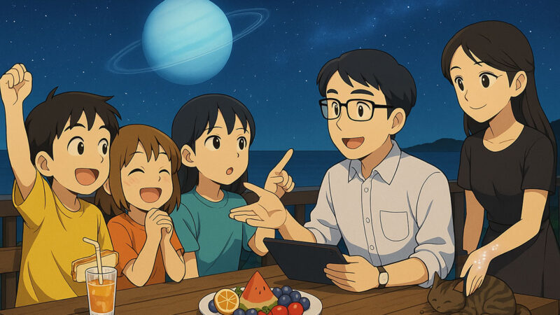 天王星―横に倒れている… 宇宙の不思議を子どもと楽しむ物語